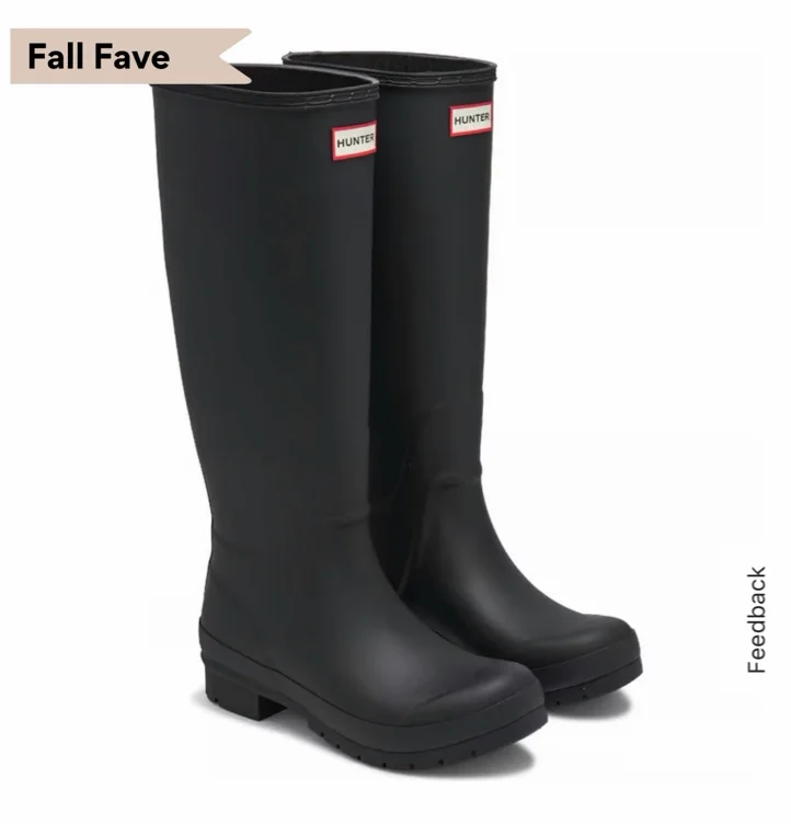 Women's Lily Tall Waterproof Rain Boot - Black