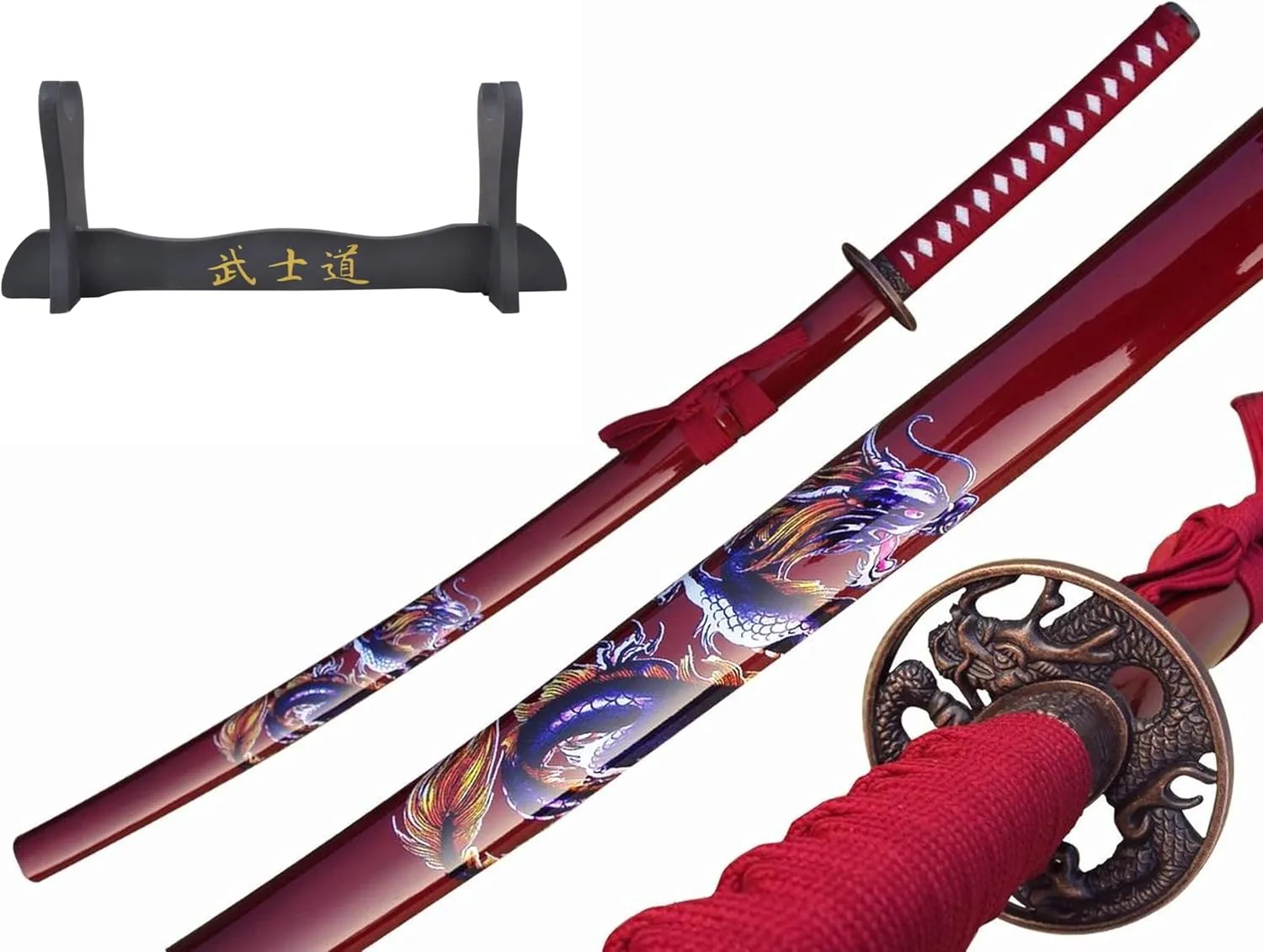 Red Katana Sword
