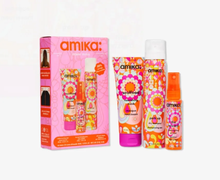 ☀️ Amika Travel Size Hair Care Set
