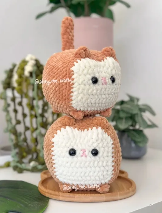 🍞 Toasty the Cat Crochet Plushie