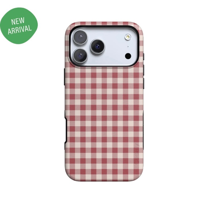 🎀 Sweet Jam Red Gingham Case - IPhone 18 Pro