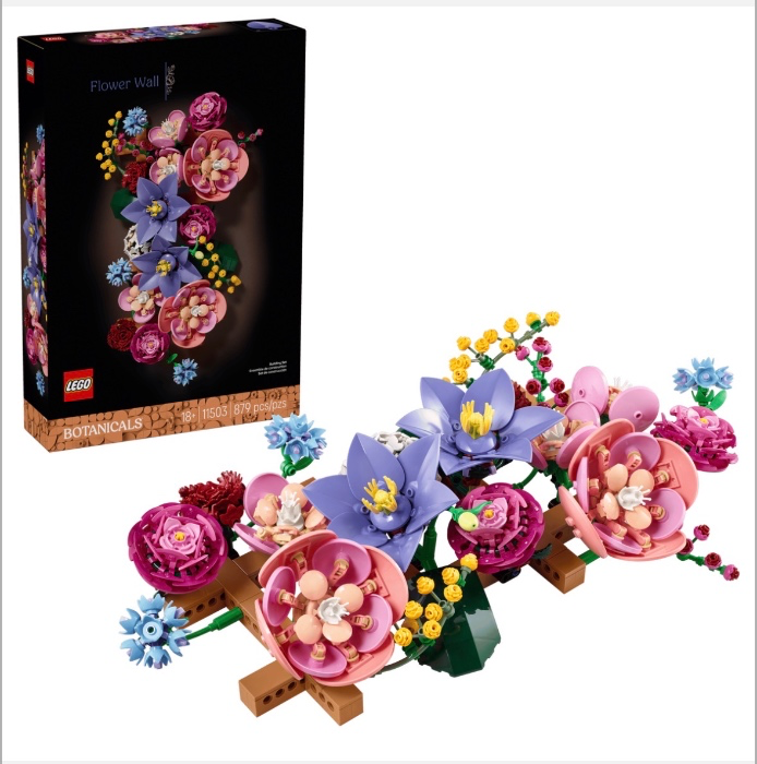 🌸 LEGO Botanical Flower Wall Decor - 11503