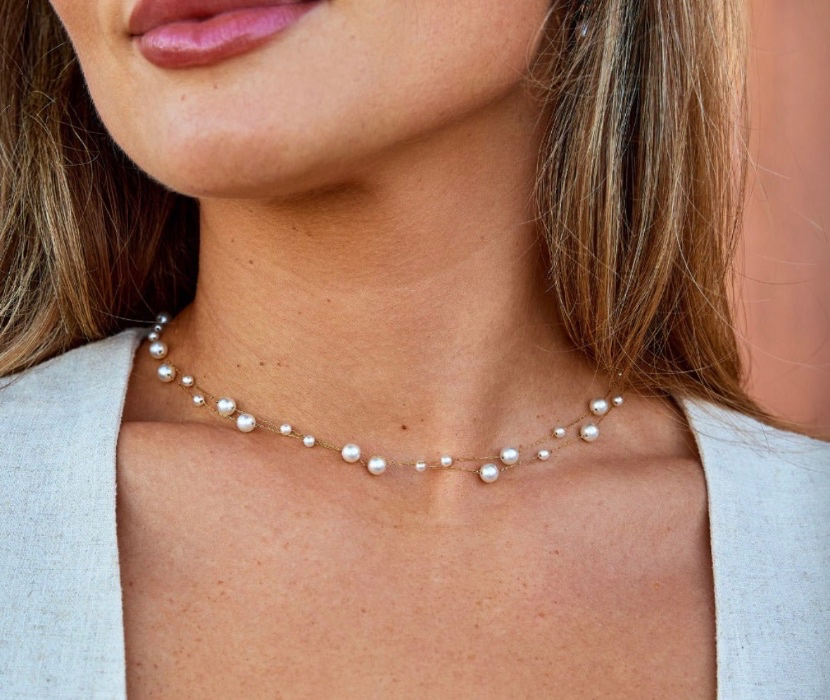 🫧 Layered Tori Pearl Necklace