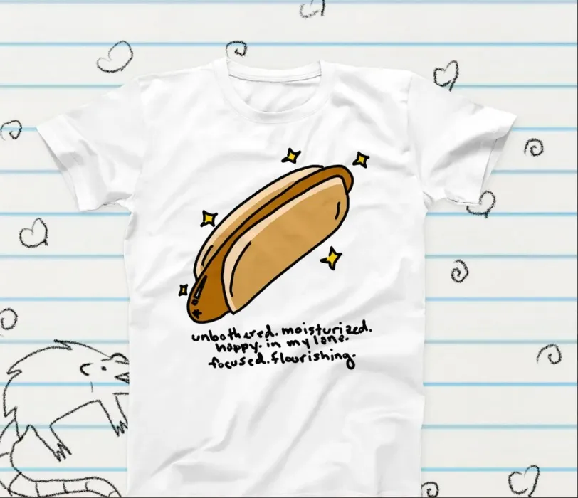 In My Lane Hot Dog Novelty Meme T-Shirt