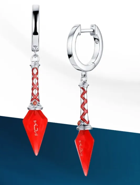 RockLove K/DA FIRESTARTER Light Stick Earrings
