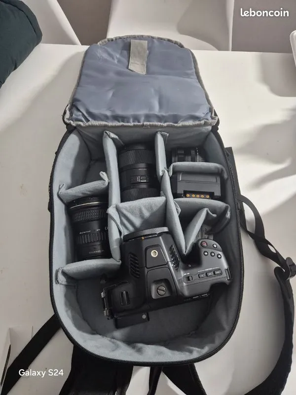 Kit Cinéma Professionnel Prêt-à-Tourner (Blackmagic 6K Pro + Optiques) 