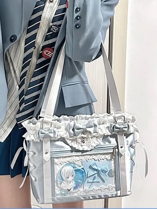Blue Maid Jersy Ita Bag