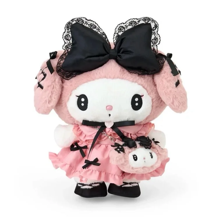 My Melody 2025 Sanrio Plush Toy Set Midnight Melokuro Special Doll Stuffed Anime