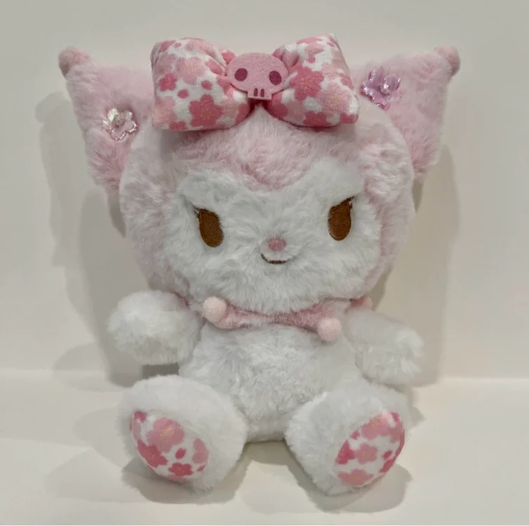 Kuromi Sakura Sanrio Plush Collectable Doll Toy Japan 9"  | RARE 2020