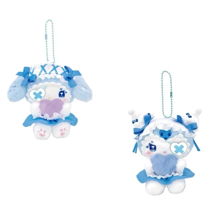 Kuromi x My Melody DOLLYMIX Keychain Set