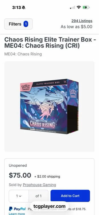 Chaos rising etb 