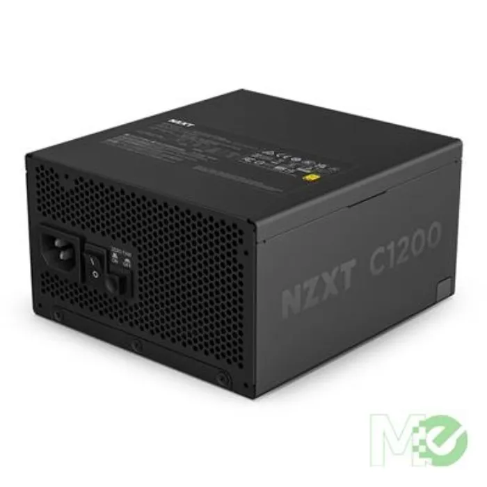 NZXT C1200 Gold ATX 3.1 1200W Power Supply, Black w/ Sleeved Nylon Cables - 1000+ Watt - Memory Express Inc.