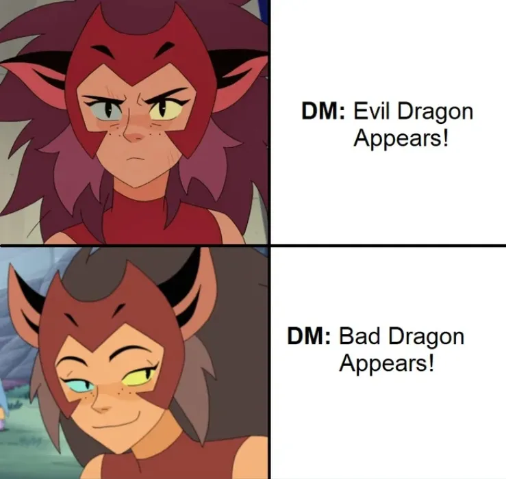 an evil dragon figurine :)