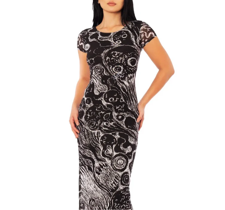Death Stench Carnival Maxi Dress