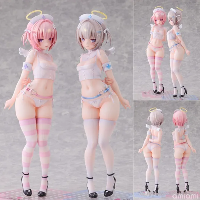 twin angel figures! ♡