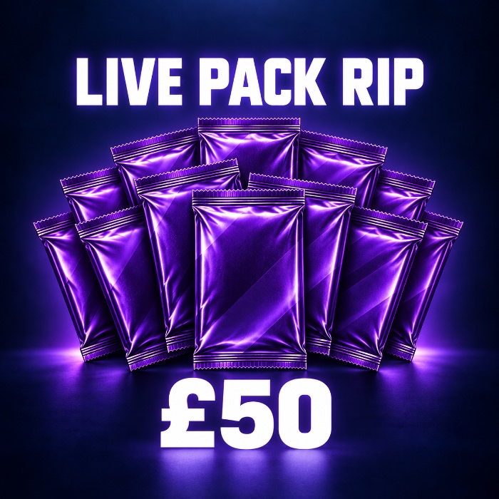 Live Pokémon Pack Rip — £50