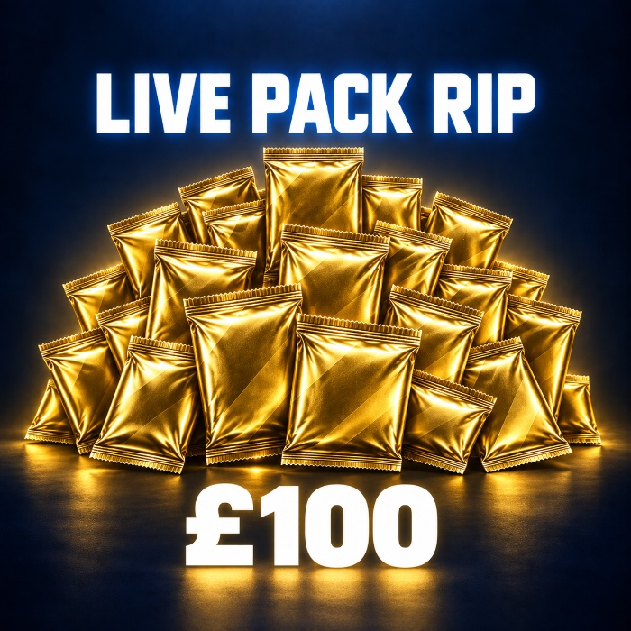 Live Pokémon Pack Rip — £100