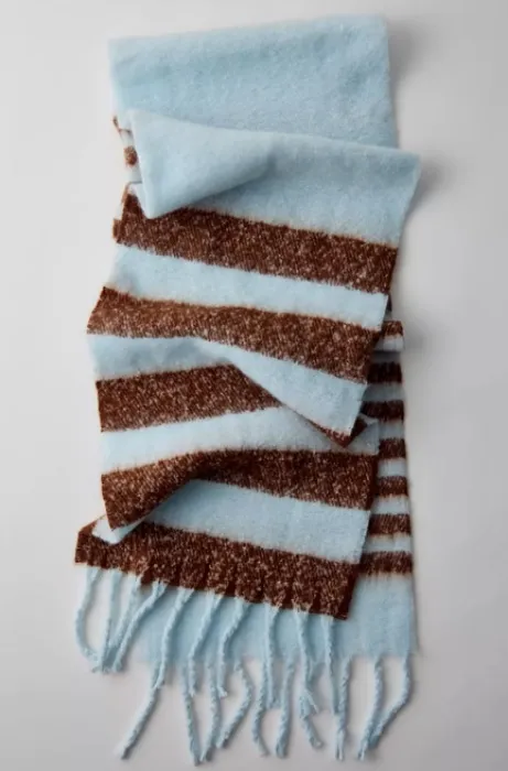 Parker Stripe Pattern Blanket Scarf