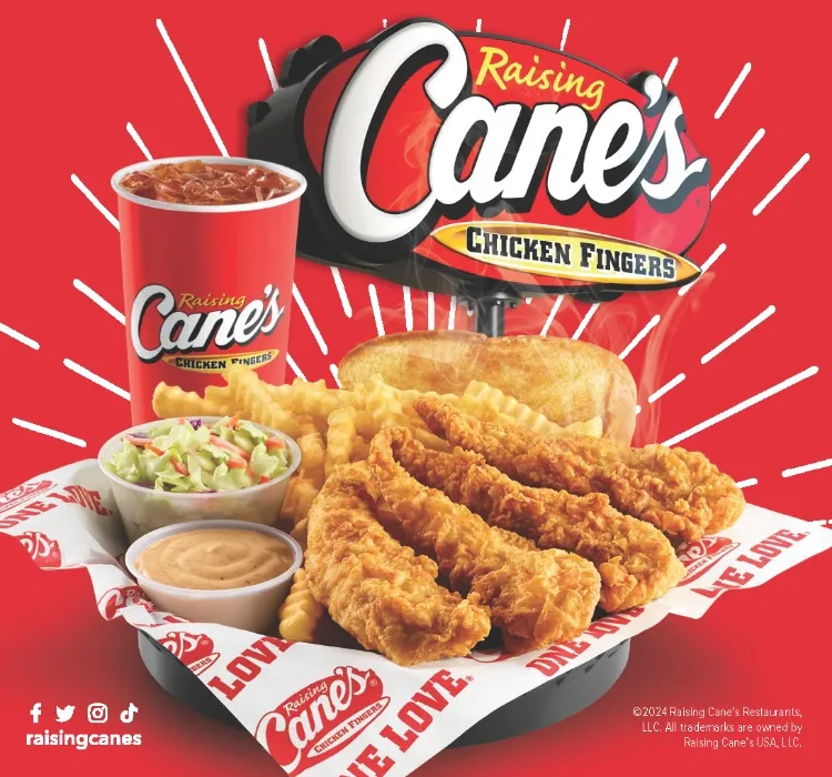 Raising Canes $25 Gift Card