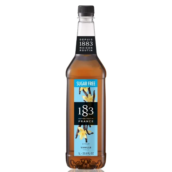 1883 Sugar-Free Vanilla Syrup 1L
