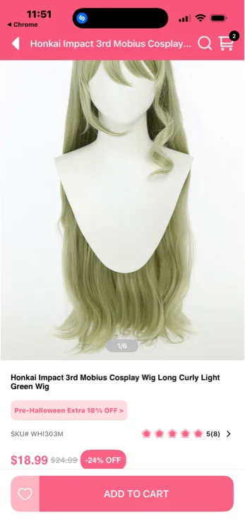 Mobius wig