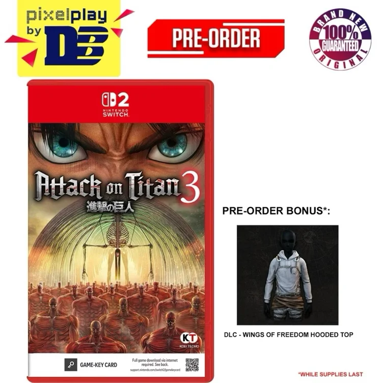 Nintendo Switch 2 Attack on Titan 3