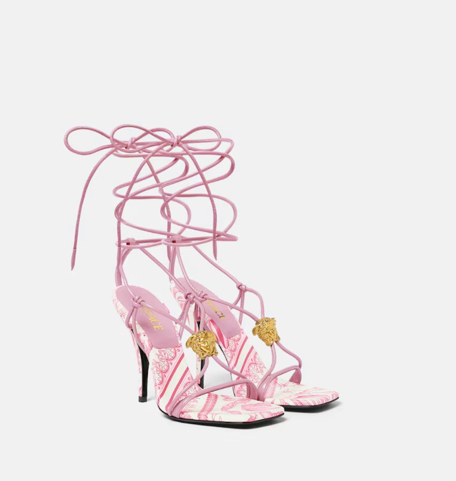 VERSACE | UNDERWATER BAROCCO LA MEDUSA SANDALS 115 MM