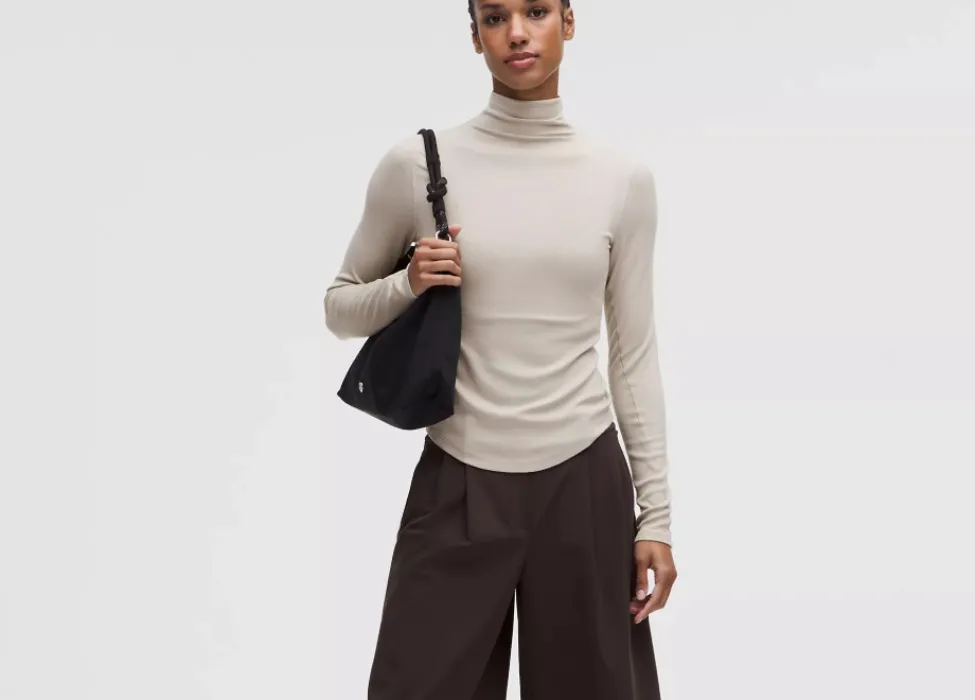 Hold Tight Long-Sleeve Turtleneck - Hailstone Grey - 4