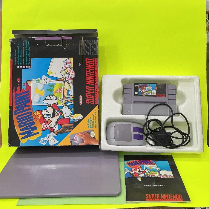 Mario Paint SNES (CIB)