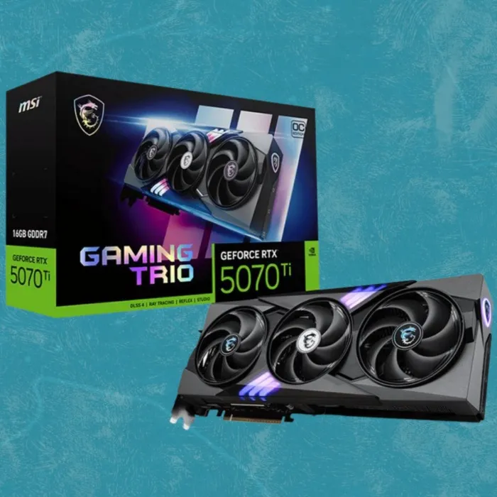 Graphics card MSI NVIDIA GeForce RTX 5070 Ti Blackwell Gaming Trio OC 16G GDDR7 DLSS4
