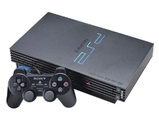 Playstation 2 - FAT Model with controller and AV hook ups - Seller CaveGamers