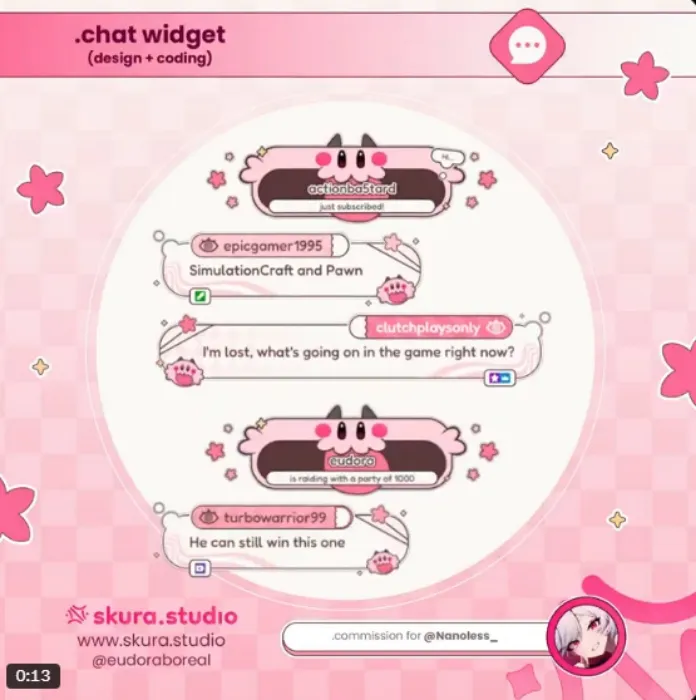 Custom Chat design