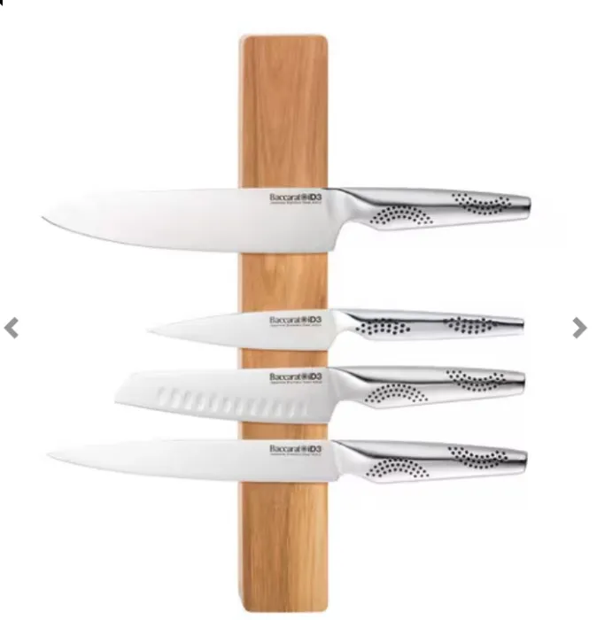 Baccarat ID3 Magnetic Acacia Knife Holder, 40cm