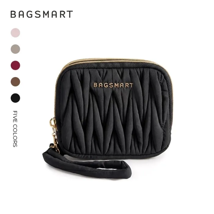 BAGSMART Quilted Coin Wallet