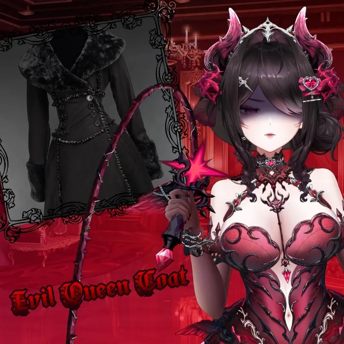 🕷️ᛝ┆Evil Queen Coat from Dracula Clothing!!