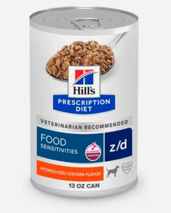 Hill's Prescription Diet z/d Skin & Food Sensitivities Hydrolyzed Chicken Flavor Wet Dog Food