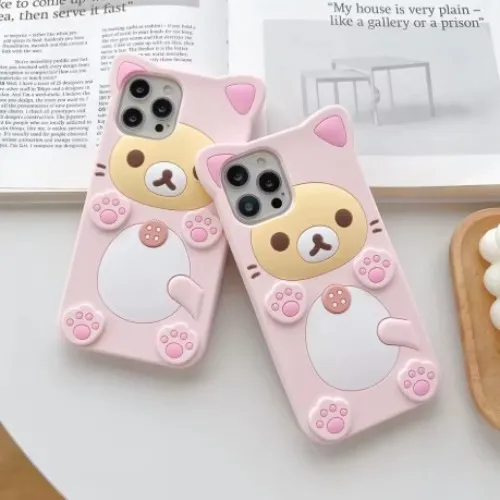 Cute Rilakkuma Bear For iPhone