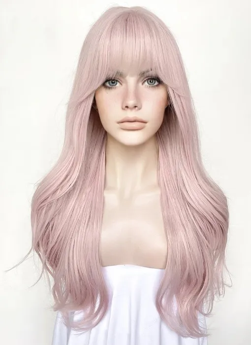 Pink wig