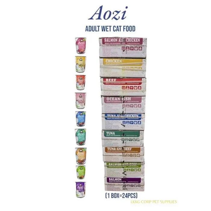 24pcs AOZI cat food