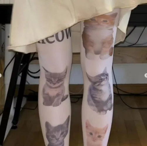 ♡ Medias Lindas de Gatito ♡