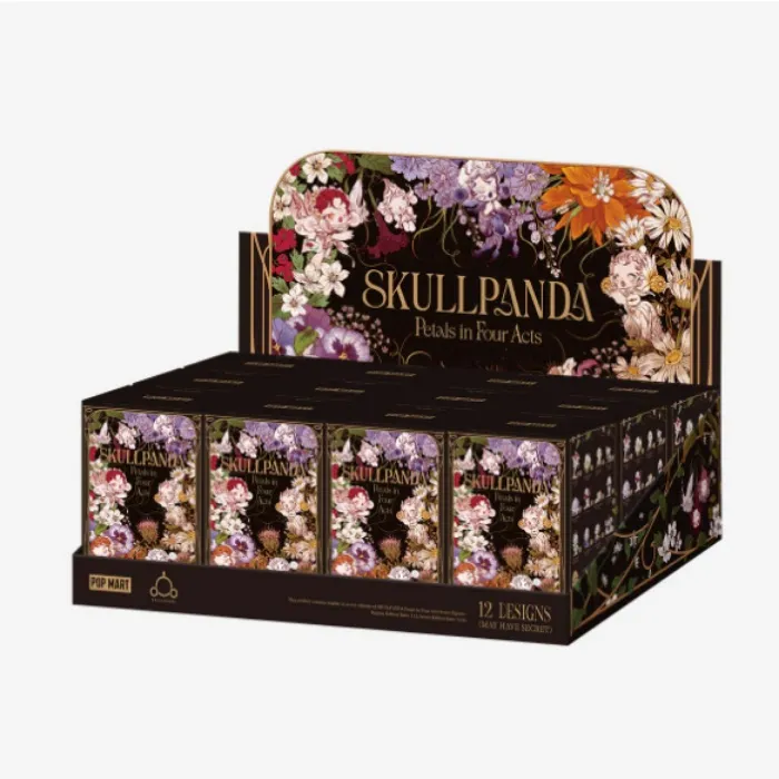 SKULLPANDA Petals in Four Acts Series Figures