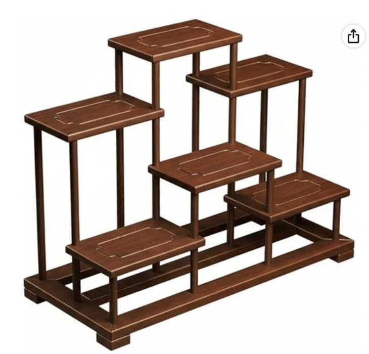 Decorative Tiered Display Shelf