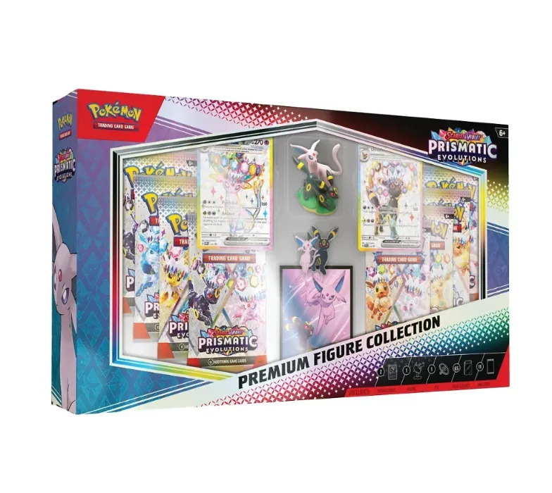 Pokémon Prismatic Evolutions Premium Figure Collection 