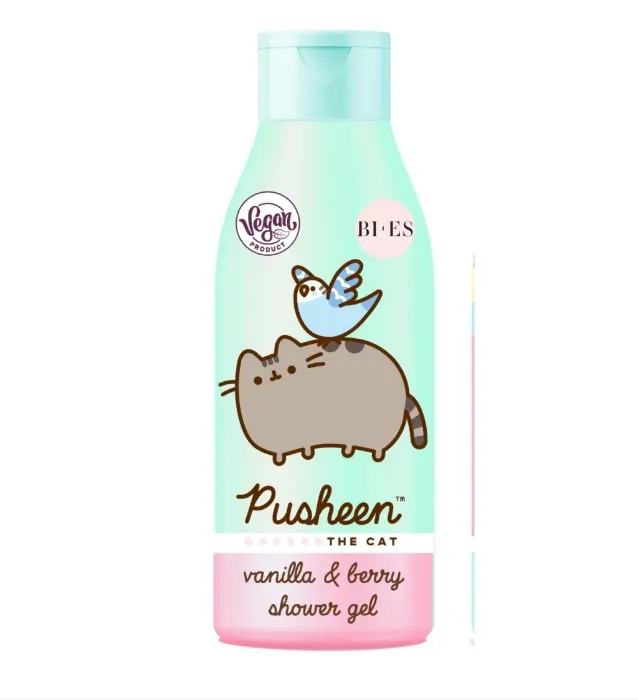 Bi-es Pusheen Vanilla&Berry Shower Gel