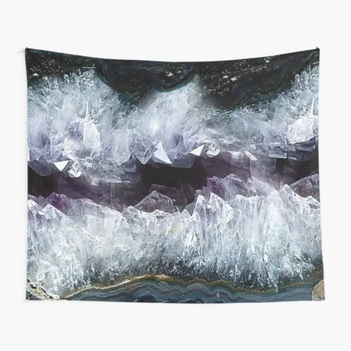 Amethyst Crystal Tapestry