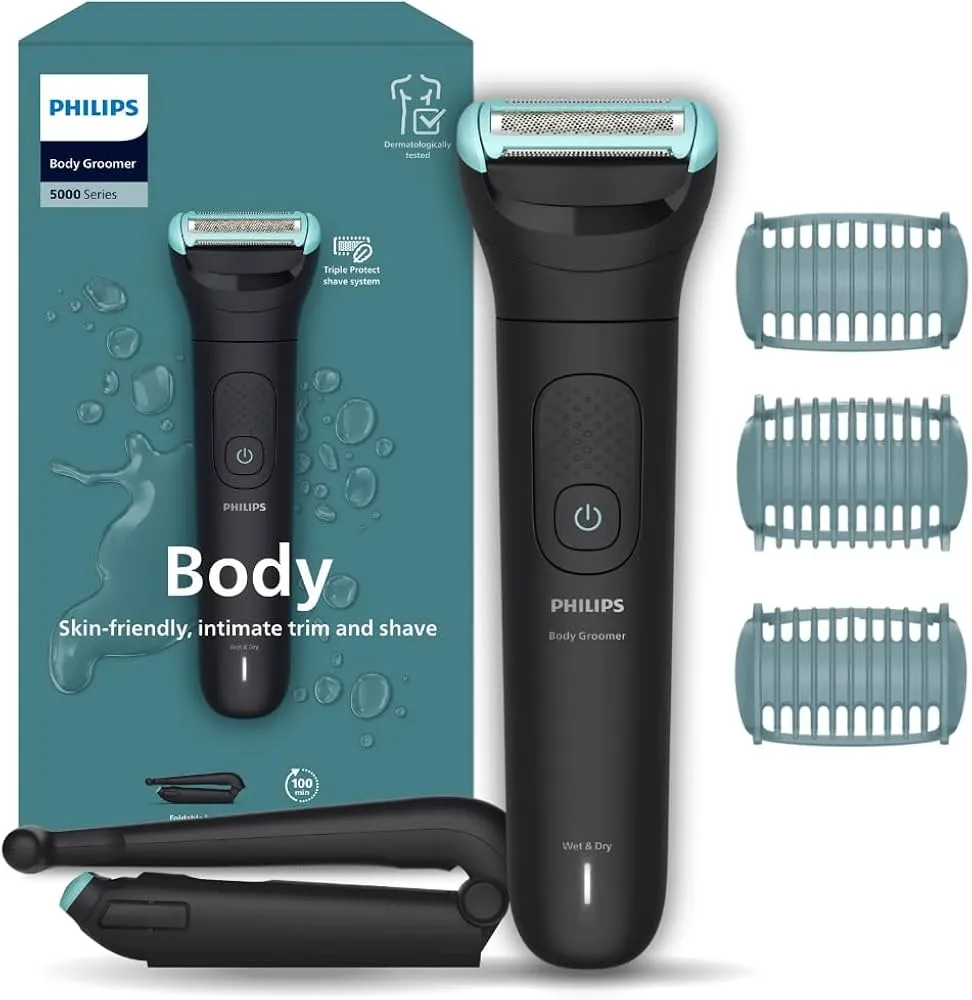 Phillips Series 5000 Body Groomer BG5475/15 in Black