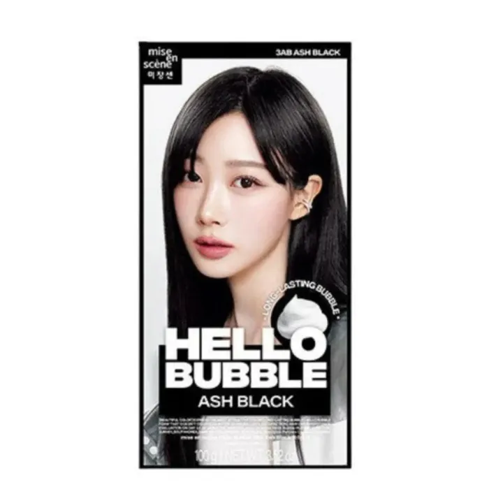 Mise En Scéne - Hello Bubble Hair Dye - Ash Black