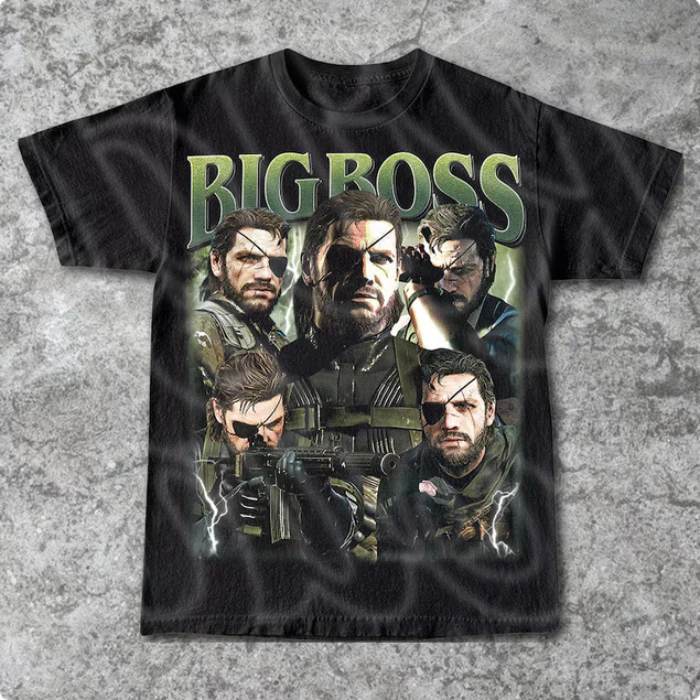Big Boss Tshirt Metal Gear Solid