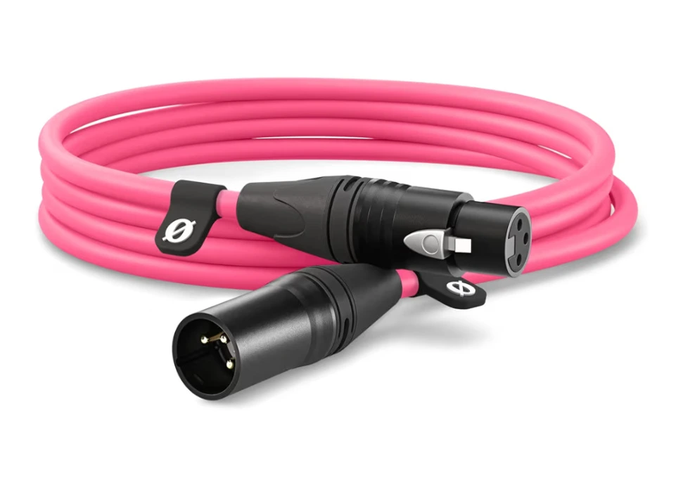 RØDE XLR-3 Premium XLR Cable (3m, Pink) : Amazon.com.au: Musical Instruments