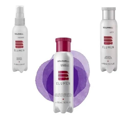 Elumen Haarfarbe lila <3